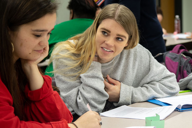 Social Work students.