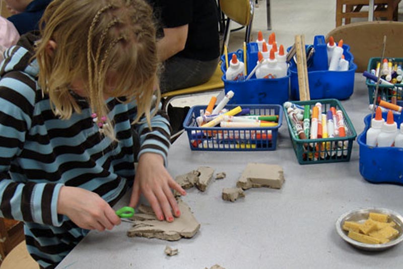 Children in Art Class