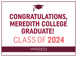 Congrats Class of 2024 Sign