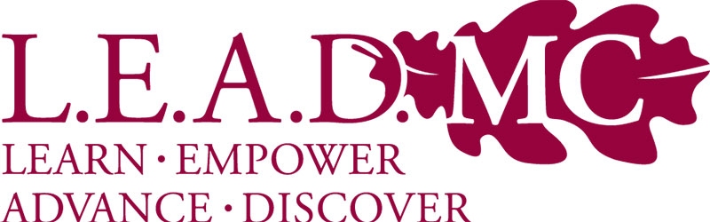 L.E.A.D. Meredith College logo.