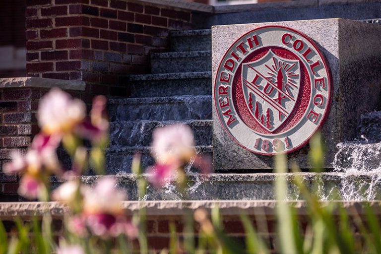 Beam Fountain with Meredith Iris and College Lux visible