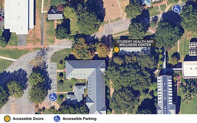 Student Health and Wellness earth view.