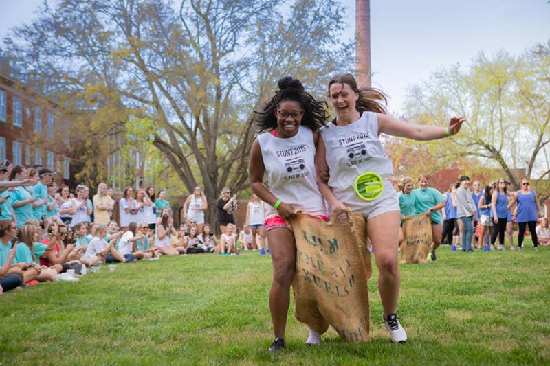 Student Sack Race